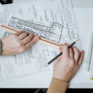 Marble and Brass Coffee Table